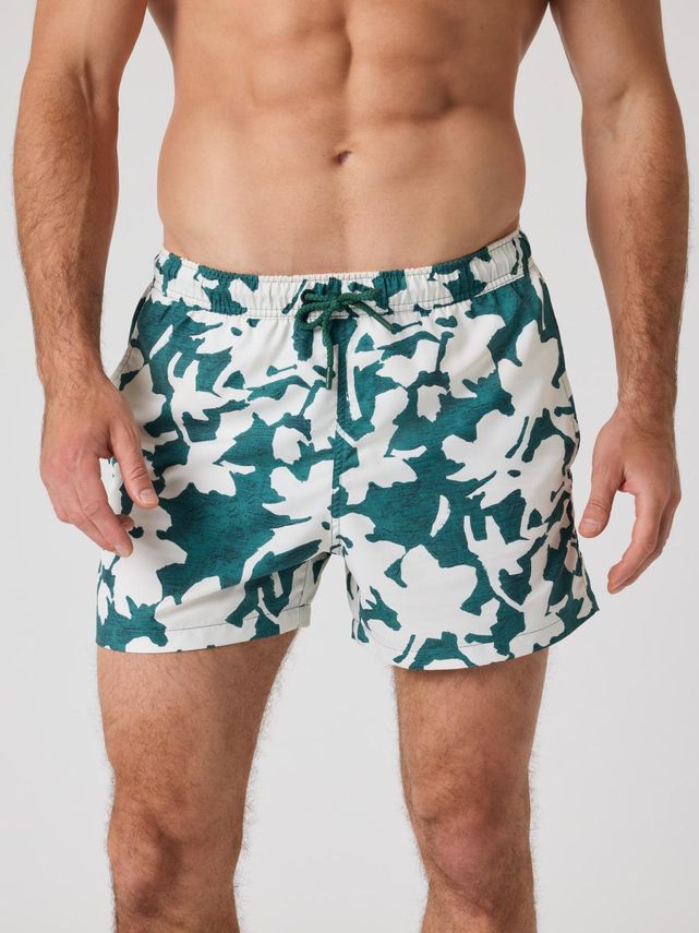 Borg Print Swim Shorts  Bb Bosque Swim