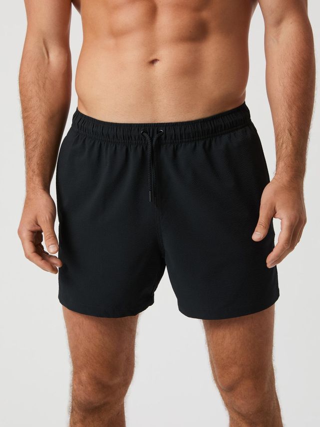 Borg Seersucker Swim Shorts  Bb Swim Stripe
