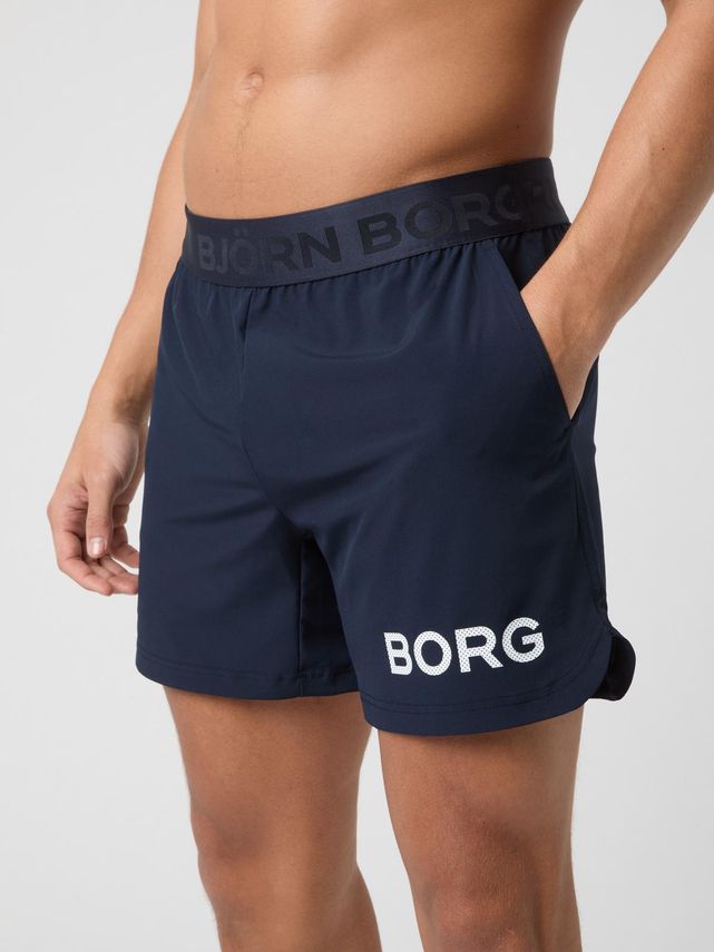 Borg Short Shorts  Brilliant White