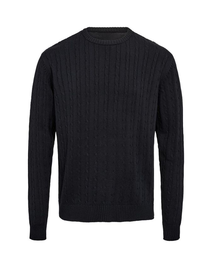 Cable  -neck Knit Regular Fit