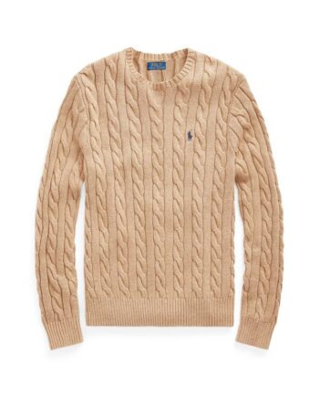 Cable-knit Cotton Sweater
