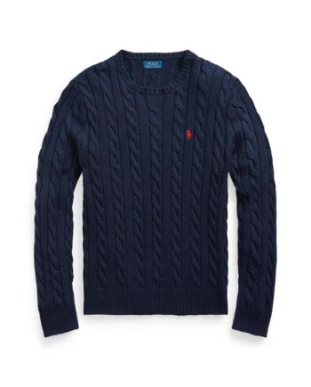 Cable-knit Cotton Sweater