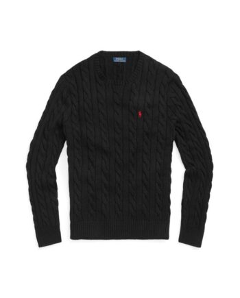 Cable-knit Cotton Sweater