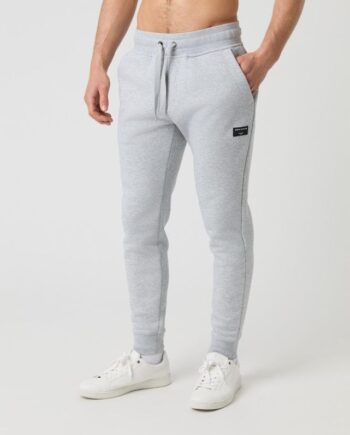 Centre Tapered Sweatpants  Light Grey Melange