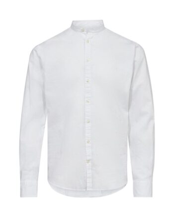 China Collar Linen     Shirt