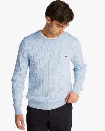Classic Cable Crew Neck