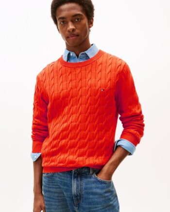 Classic Cable Crew Neck