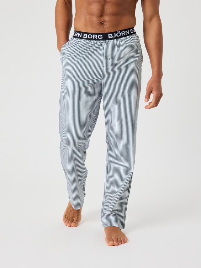 Core Woven Logo Pyjama Pants Bb Tripple Lw Stripe
