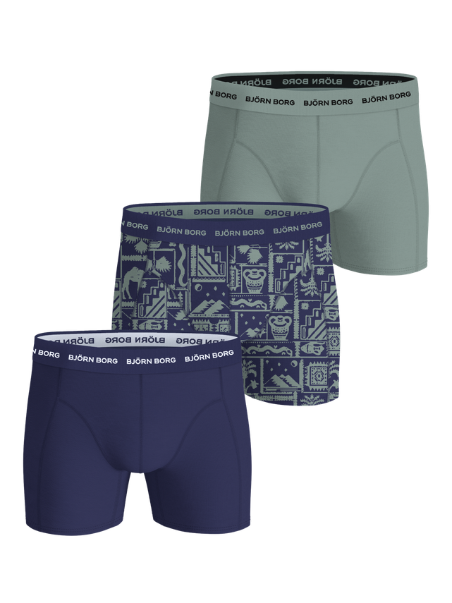 Cotton Stretch Boxer 3p Multipack