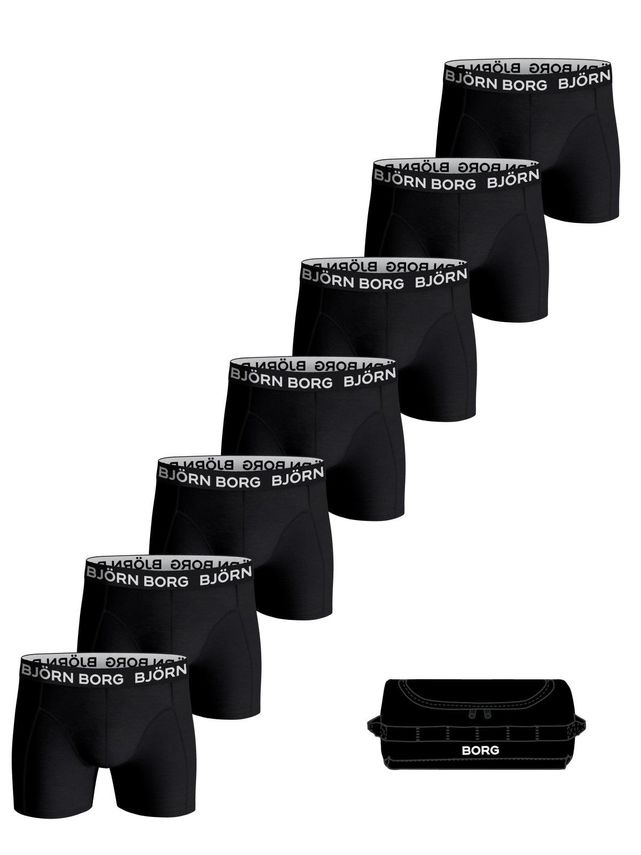 Cotton Stretch Boxer   Pk   Wash Bag