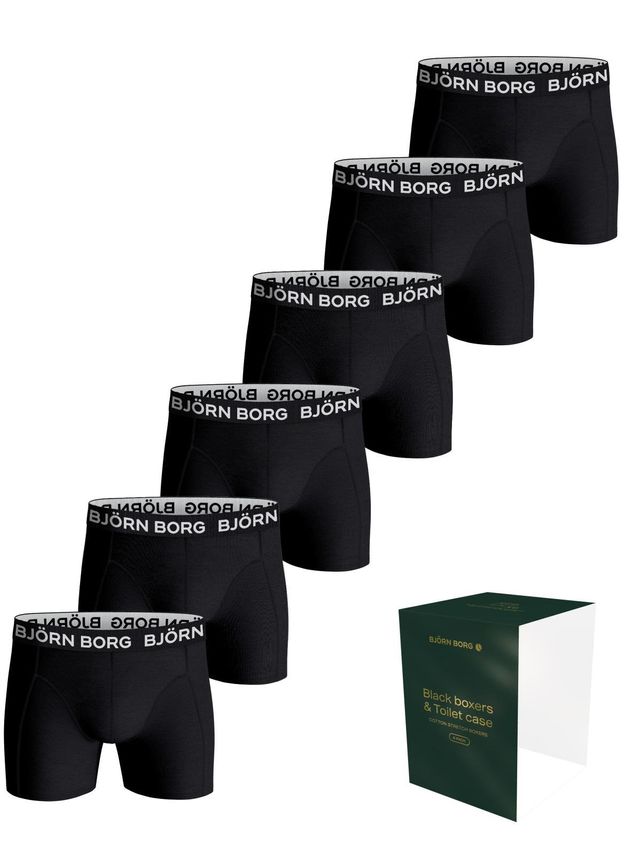 Cotton Stretch Boxer   Toilet Case 6p  Multipack