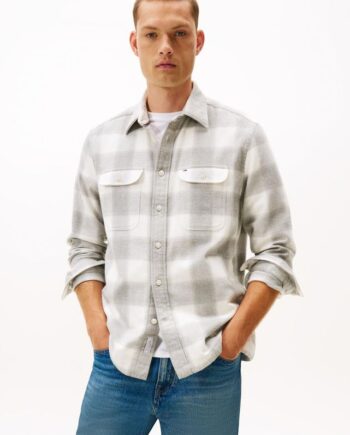 Flannel Check Shirt Jacket
