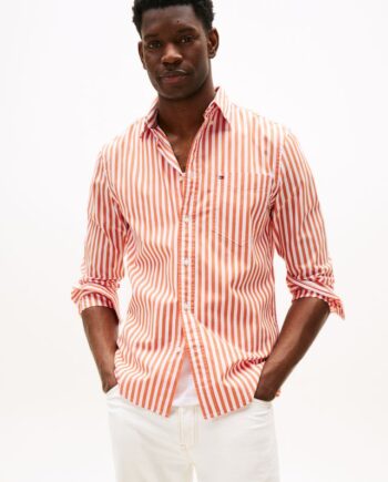 Flex Poplin Bold Stripe Shirt