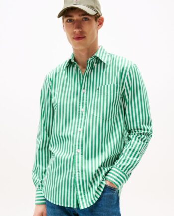 Flex Poplin Bold Stripe Shirt