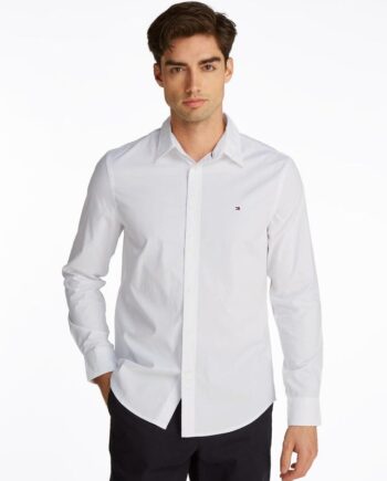 Flex Poplin Kent Collar Sf Shirt
