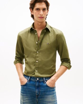 Flex Poplin Solid Rf Shirt