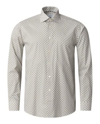 Geometric Signature Twill Shirt