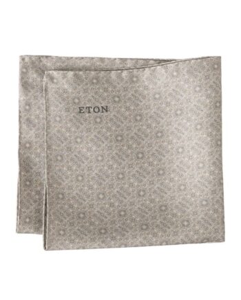 Geometric Silk Pocket Square