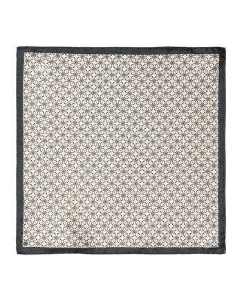 Geometric Silk Pocket Square
