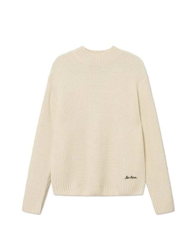 Grady Waffle Mockneck Knit