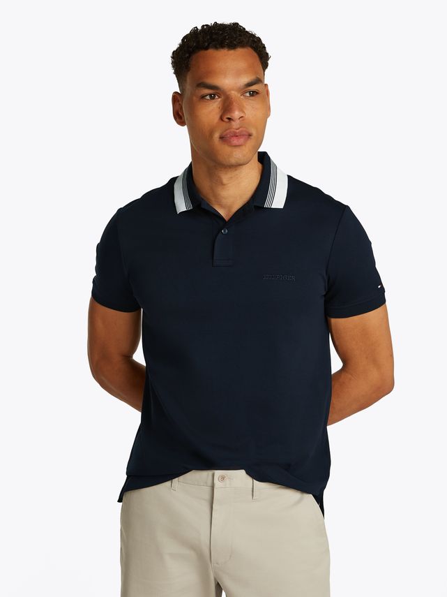 Interlock Collar Detail Reg Polo
