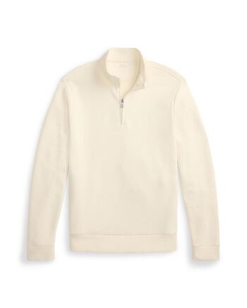 Knit-half Zip-pullover