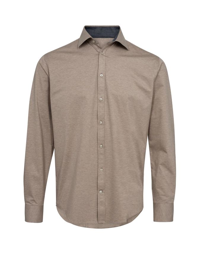 Knitted     Shirt Modern Fit