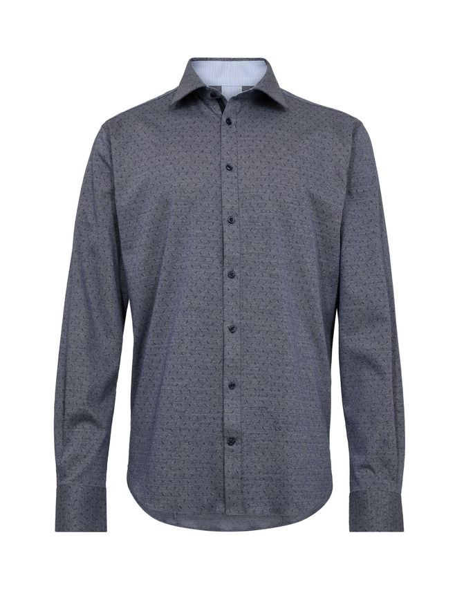 Knitted Mod Fit Shirt
