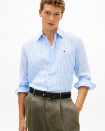 Linen Bengal Stripe Rf Shirt