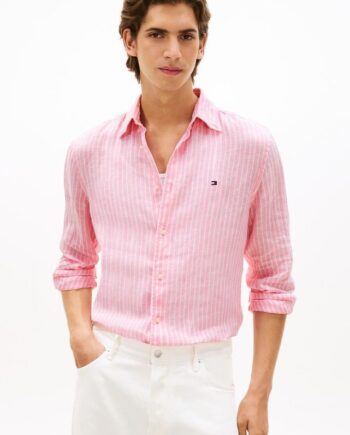 Linen Bengal Stripe Rf Shirt