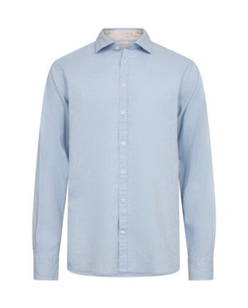Linen Blend Shirt     Modern Fit