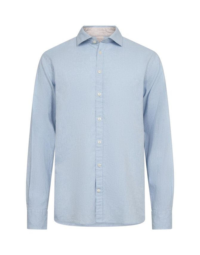 Linen Blend Shirt Modern Fit