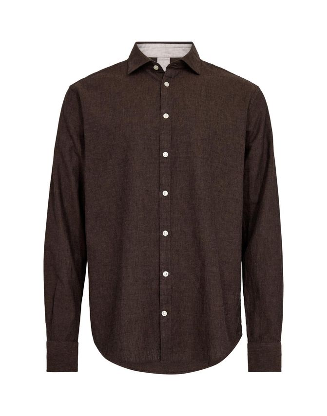 Linen Blend Shirt Modern Fit
