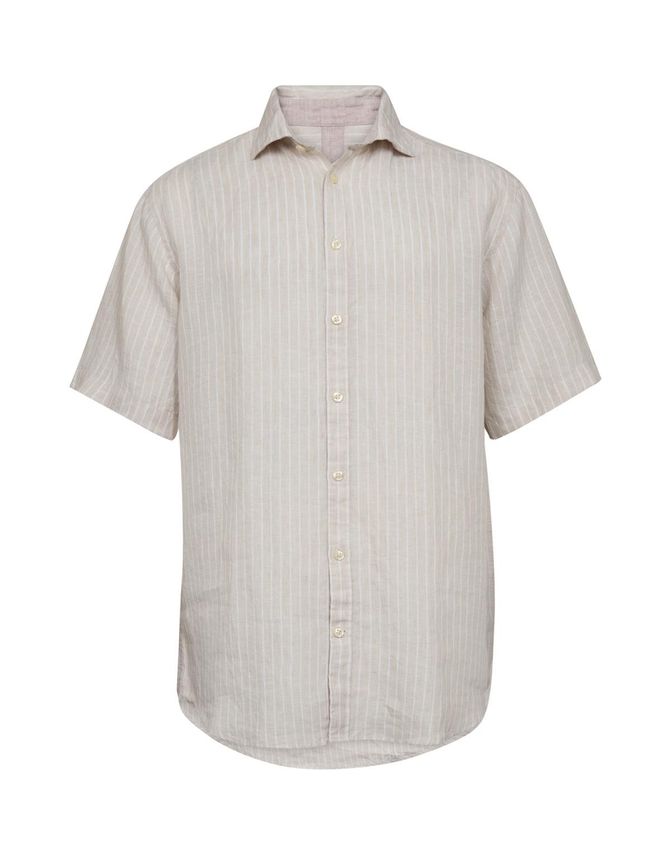 Linen Blend Shirt Modern Fit