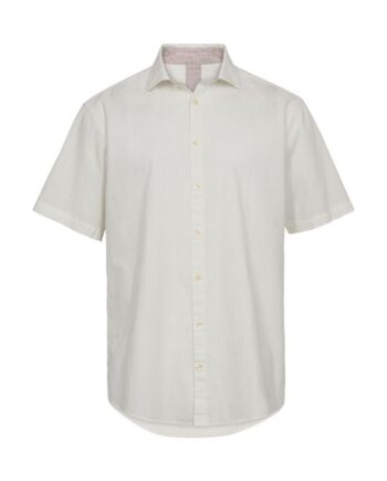Linen Blend Shirt     Modern Fit
