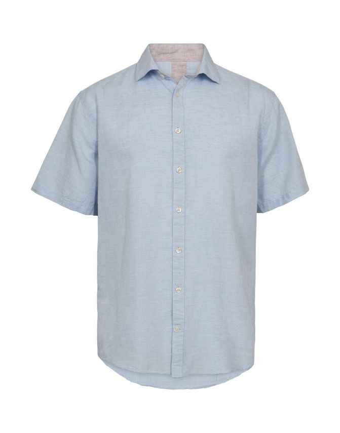 Linen Blend Shirt Modern Fit