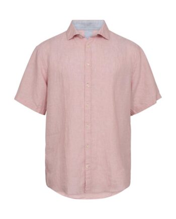 Linen Blend Shirt     Modern Fit