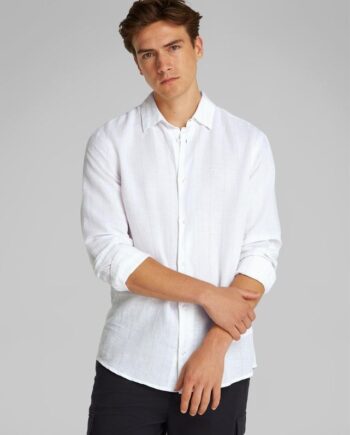 Linen Cotton Stripe     Shirt
