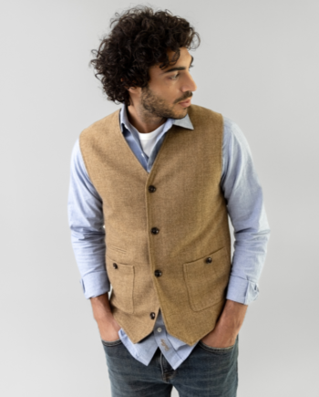 Mmgconor Herringbone Waistcoat