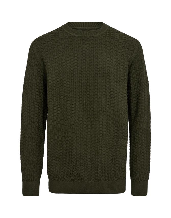 -neck Structured Reg  Fit