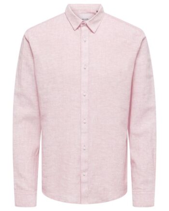 Onscaiden Ls Solid Linen Shirt