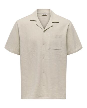 Onskian Life Seersucker Ss Shirt No