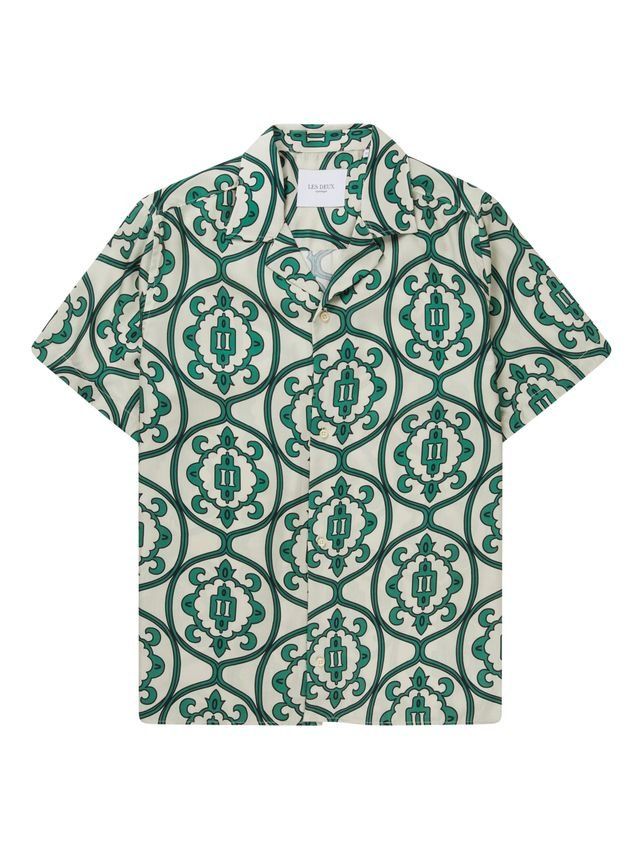 Ornament Aop Tencel Ss Shirt