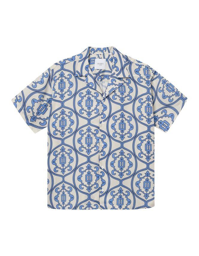 Ornament Aop Tencel Ss Shirt