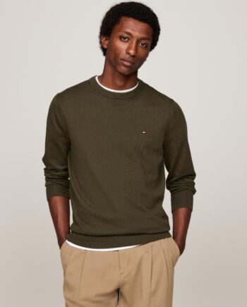 Pima Org Ctn Cashmere Crew Neck