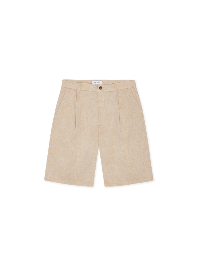 Reece Pleated Slub Shorts