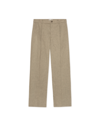 Reece Pleated Slub Suit Pants