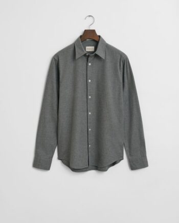 Reg Flannel Melange Shirt