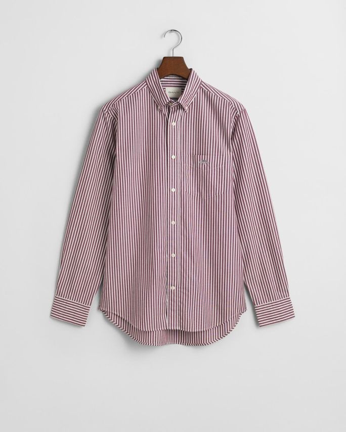 Reg Poplin Stripe Shirt