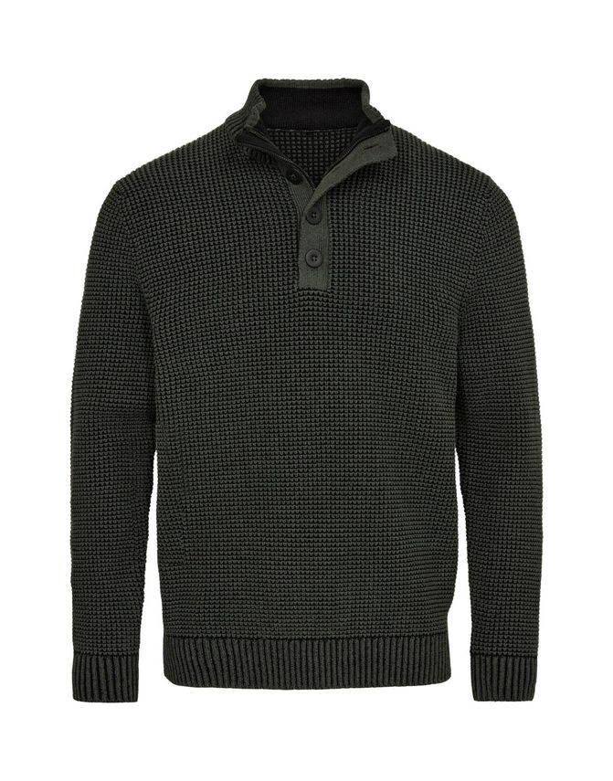 Regular Knit Fit    Buttons